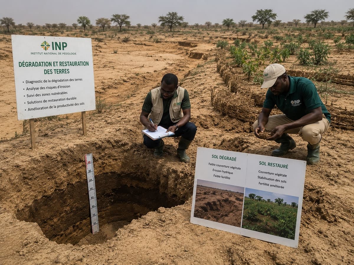 Évaluation et diagnostic des terres par l'INP
