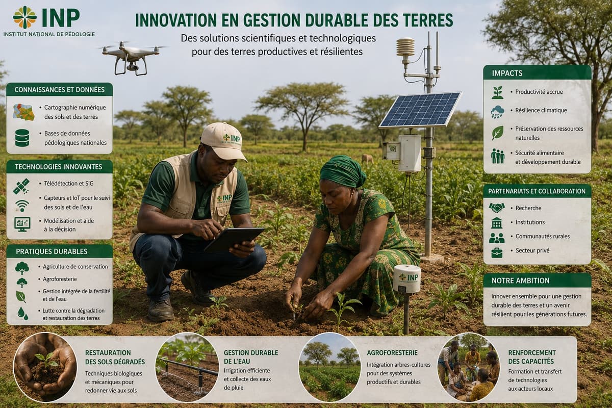 Gestion durable des terres : approche de l'INP